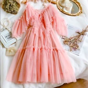 💗💗HOST PICK 🎉💗💗RUFFLE MESH DRESS